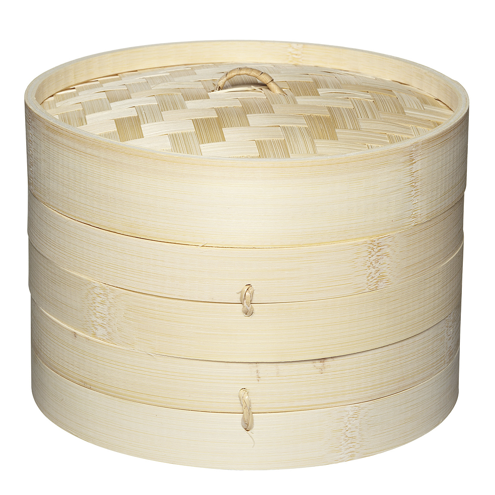 Läs mer om Kitchen Craft - Kitchen Craft Ångkokare 20 cm Bambu