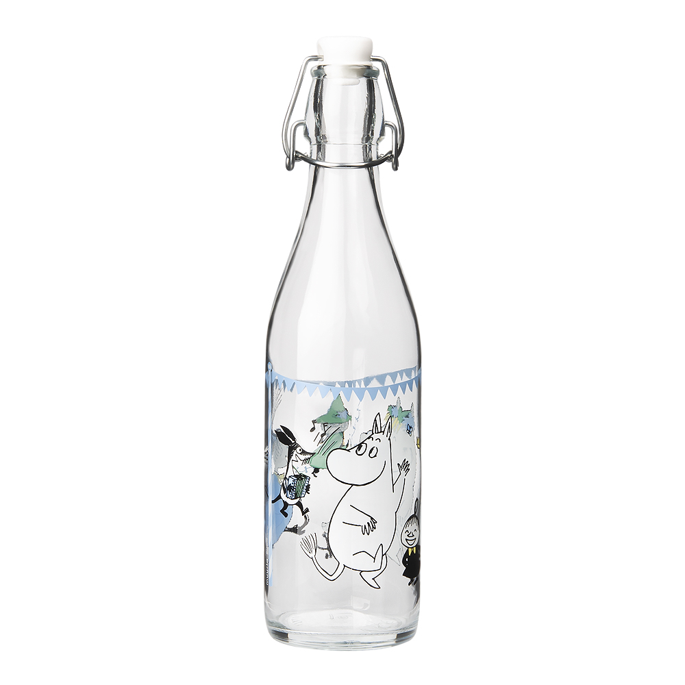 Muurla - Mumin Glasflaska Sommarfest 0,5 l