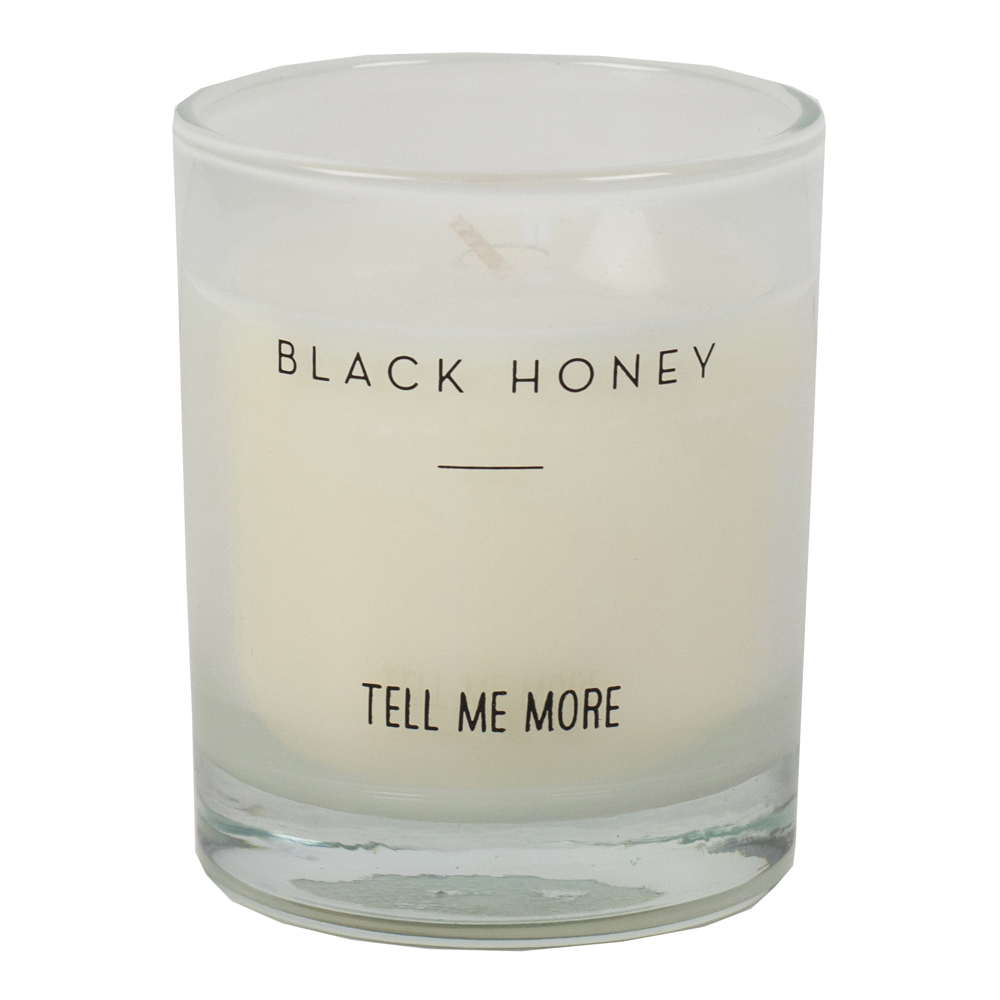 Tell Me More Interiors - Clean Doftljus 25 h Black Honey