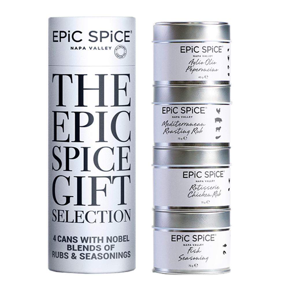 Epic Spice – Cooking Essentials Kryddset 4 sorter