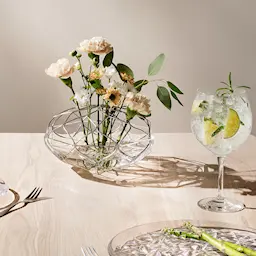 Orrefors Bloom Vase Klar 21 cm   hover