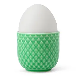 Lyngby Porcelain Rhombe Color Eggeglass 5 cm Grønn  hover