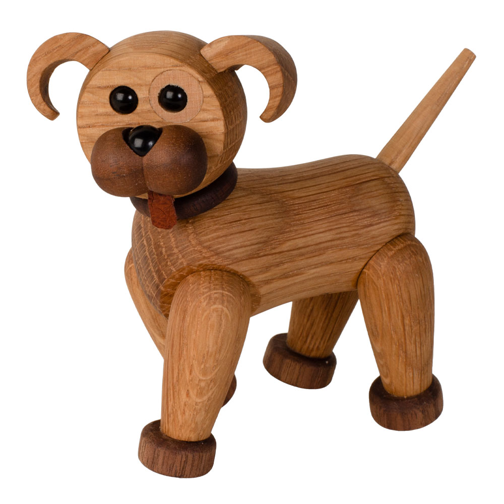 Läs mer om Spring Copenhagen - Hunden Woody 10 cm Ek