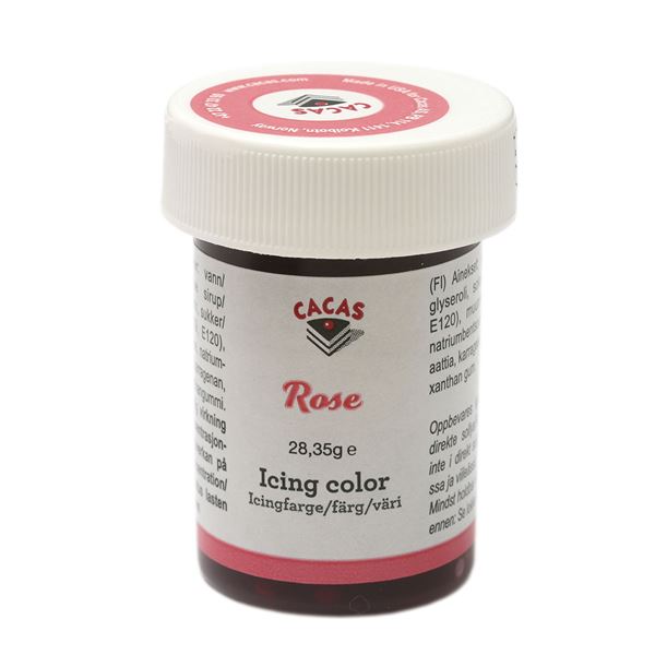 Läs mer om Cacas - Icingfärg 28,35G Spring Rose