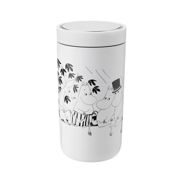 Läs mer om Stelton - Mumin To Go Click Mugg 20 cl Soft White