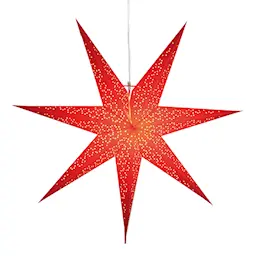 Star Trading Dot Valotähti 70 cm Punainen 