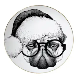 Rory Dobner Perfect Plate Christmas Percy Pug