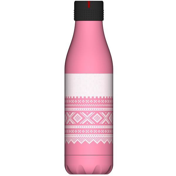 Les Artistes – Bottle Up Marius Termoflaska 0,5L Rosa/Vit