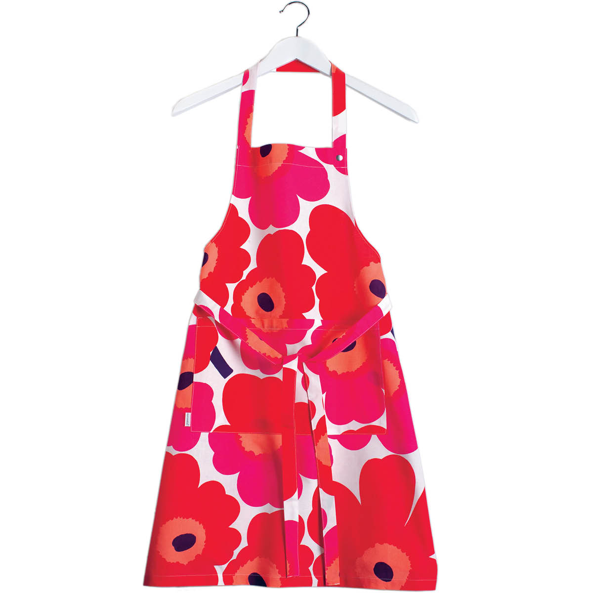 Marimekko - Pieni Unikko Förkläde Vit/Röd