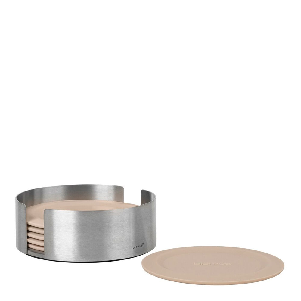 Blomus - Lareto Glasunderlägg Silikon 6-pack Nomad