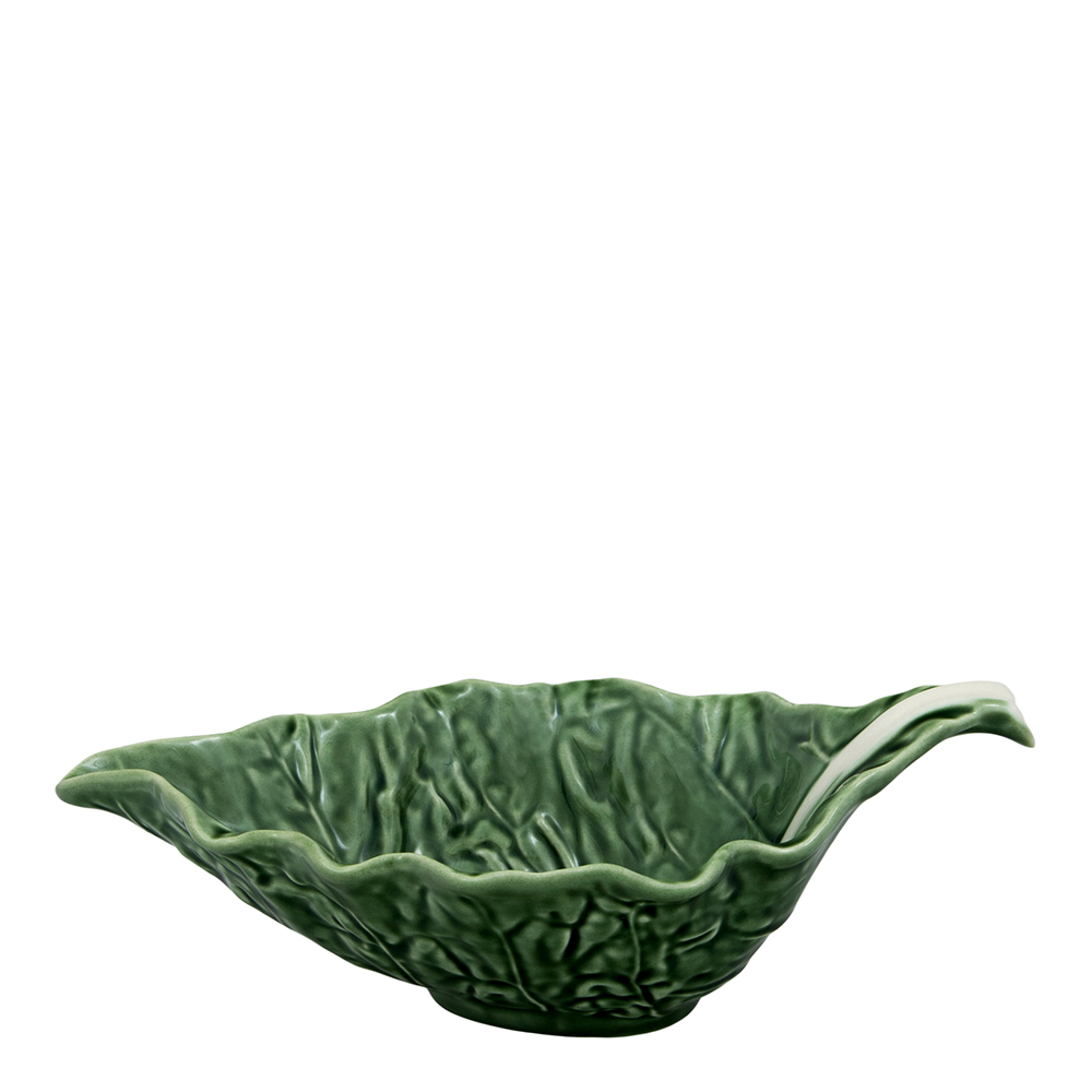 Bordallo Pinheiro Cabbage Såsskål Kålblad 40 cl Grön