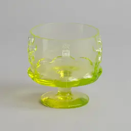 Vintage SÅLD "Paukkurauta" Glas på Fot 8 st 