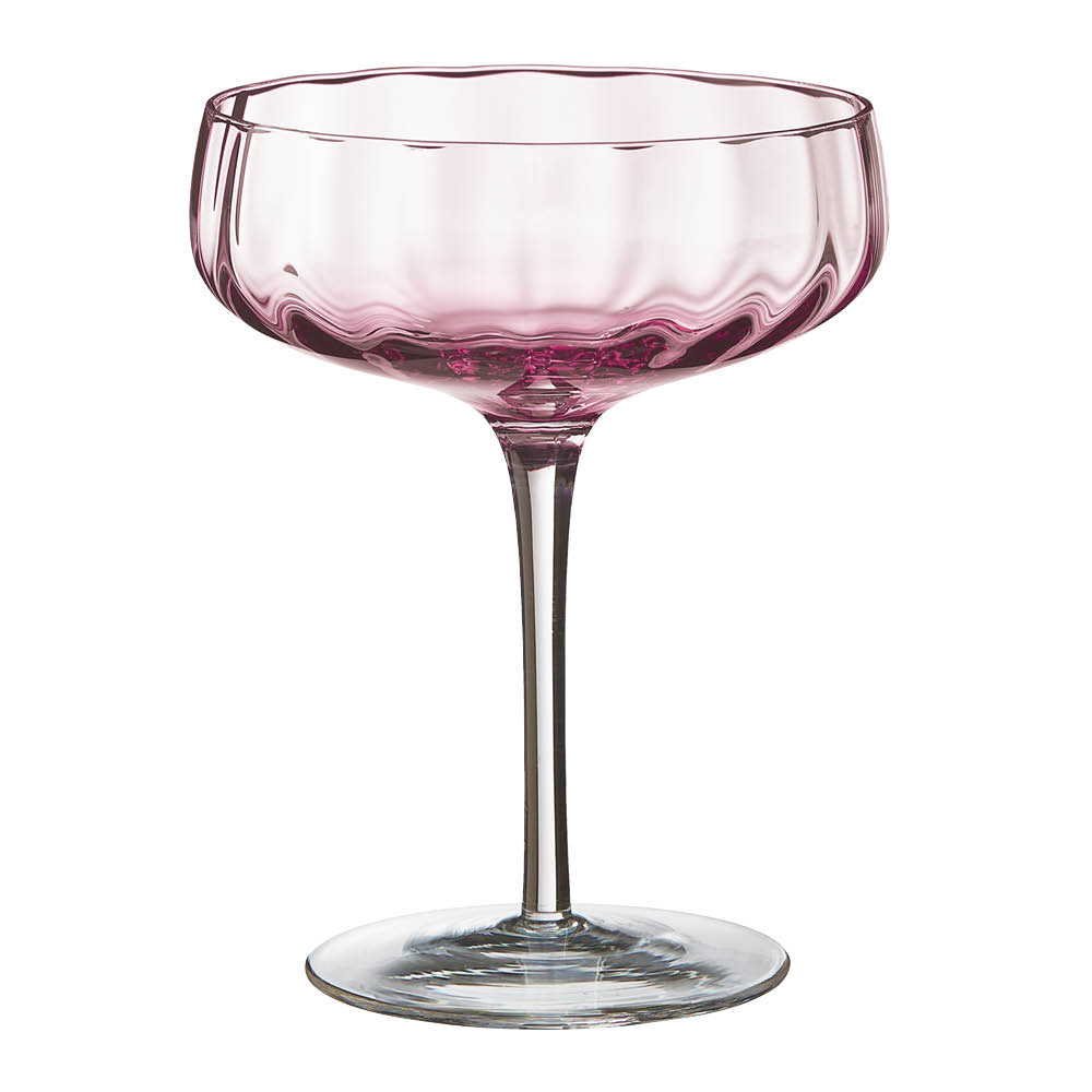 Läs mer om Aida - Søholm Sonja Champagne/cocktail glas 30 cl Soft pink
