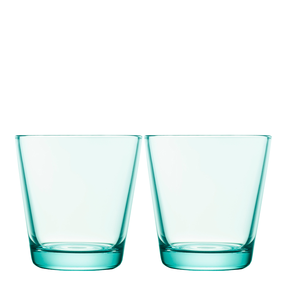 Iittala – Kartio Glas 21 cl 2-pack Vattengrön