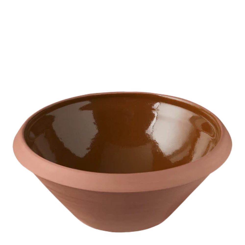 Läs mer om Knabstrup Keramik - Knabstrup Degskål 5 L Terracotta