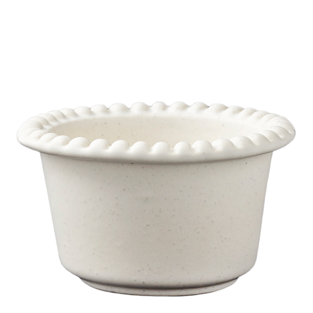 PotteryJo – Daria Skål 12 cm Cotton white