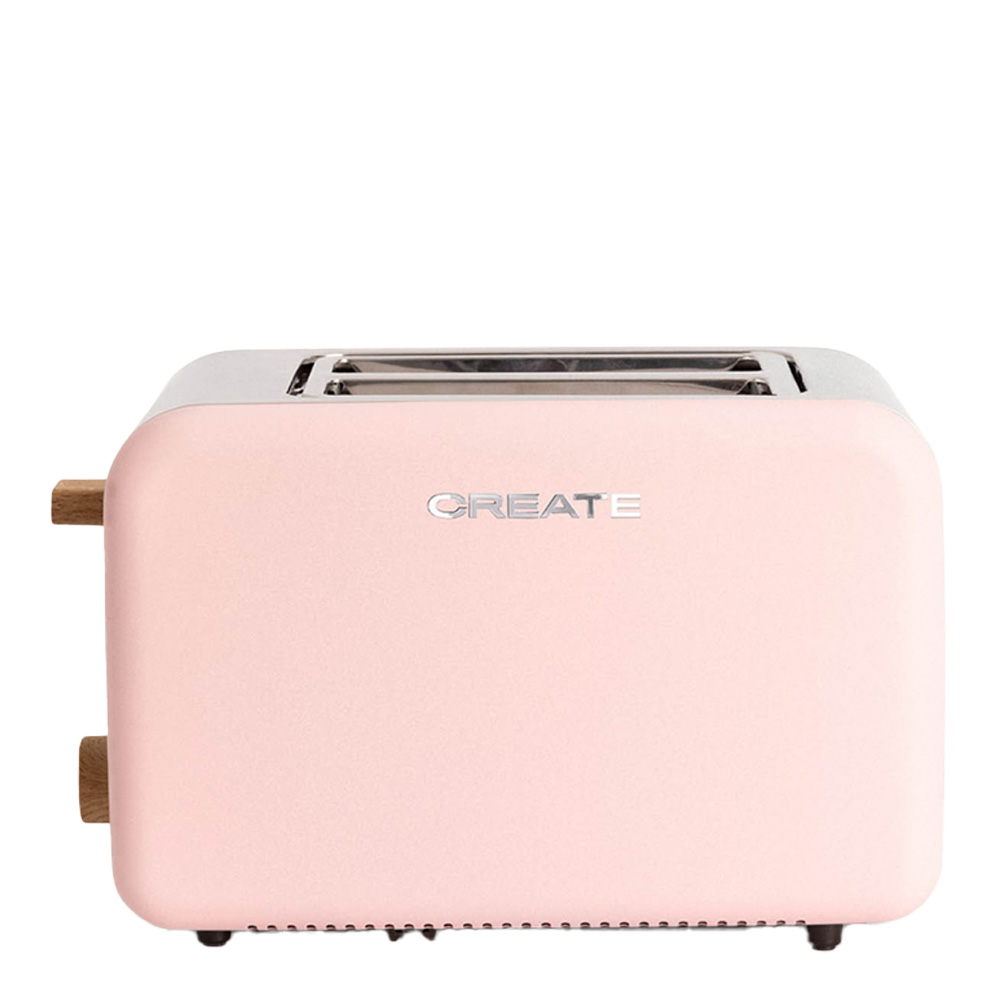 Create - Toast Retro Brödrost Rosa
