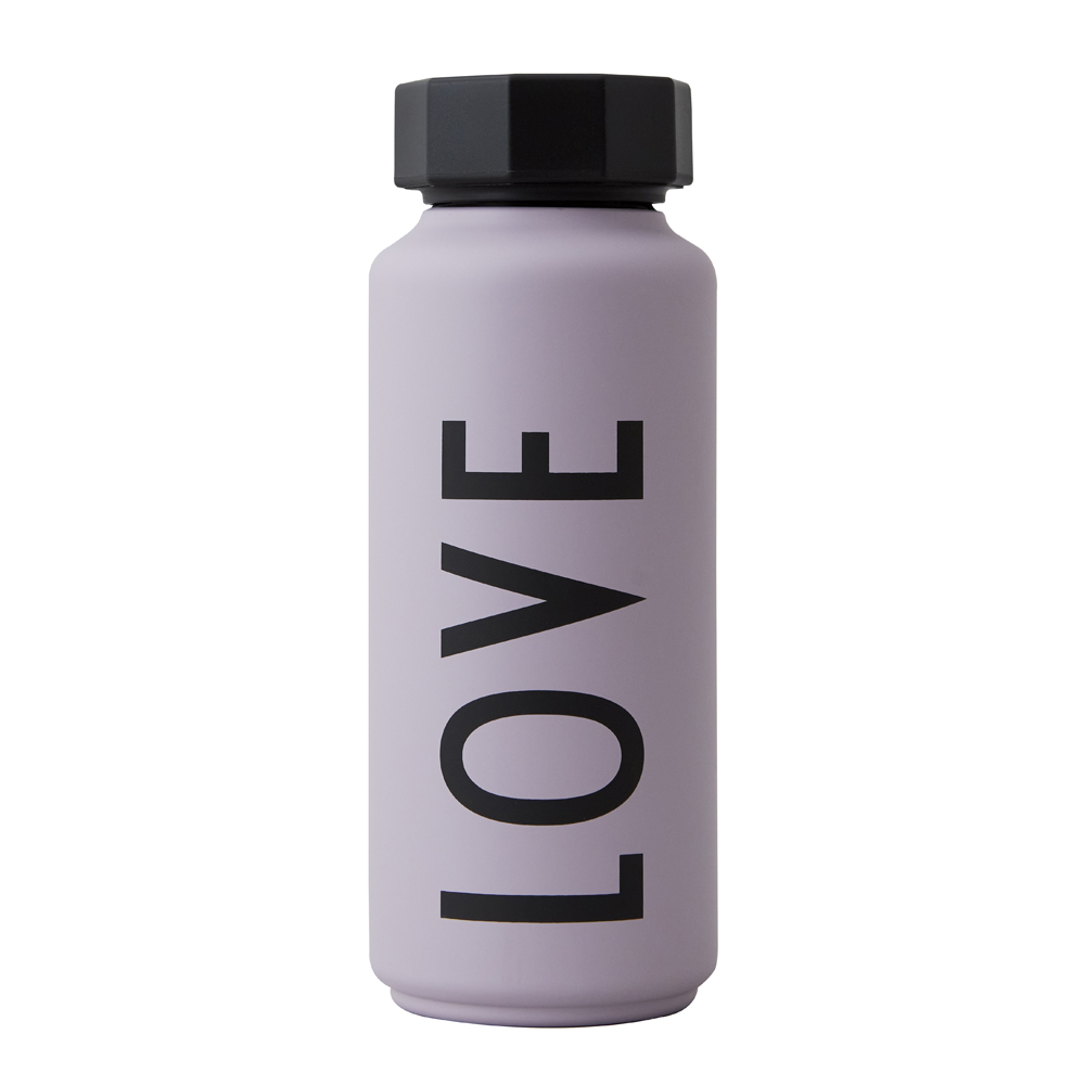 Design Letters - To Go Termoflaska Love Lavendel