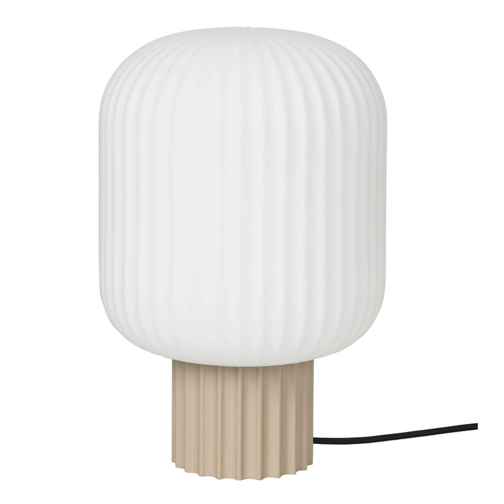 Läs mer om Broste Copenhagen - Lolly Bordslampa 20x30 cm Sand