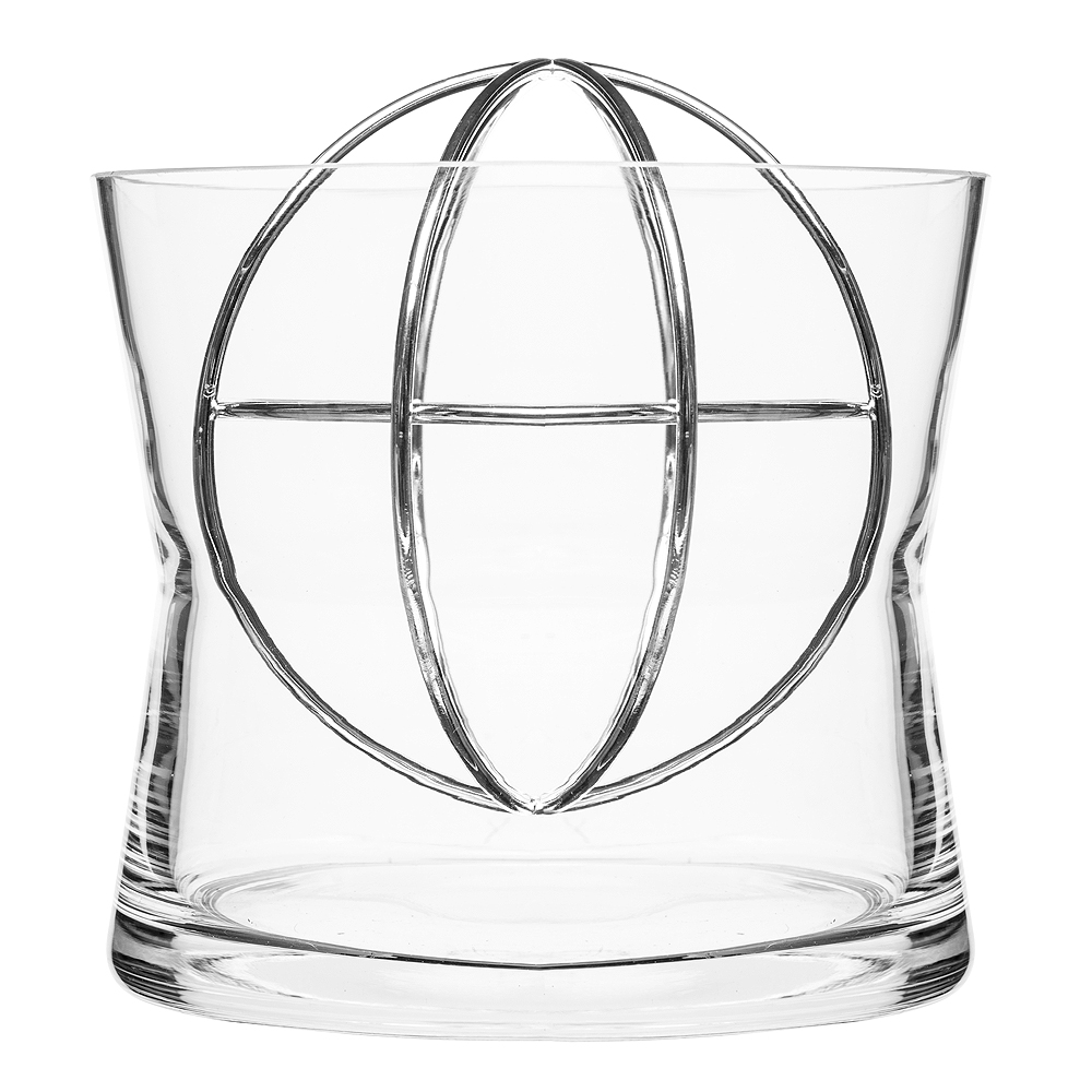 Läs mer om Born in Sweden - Sphere Vas Large Silver