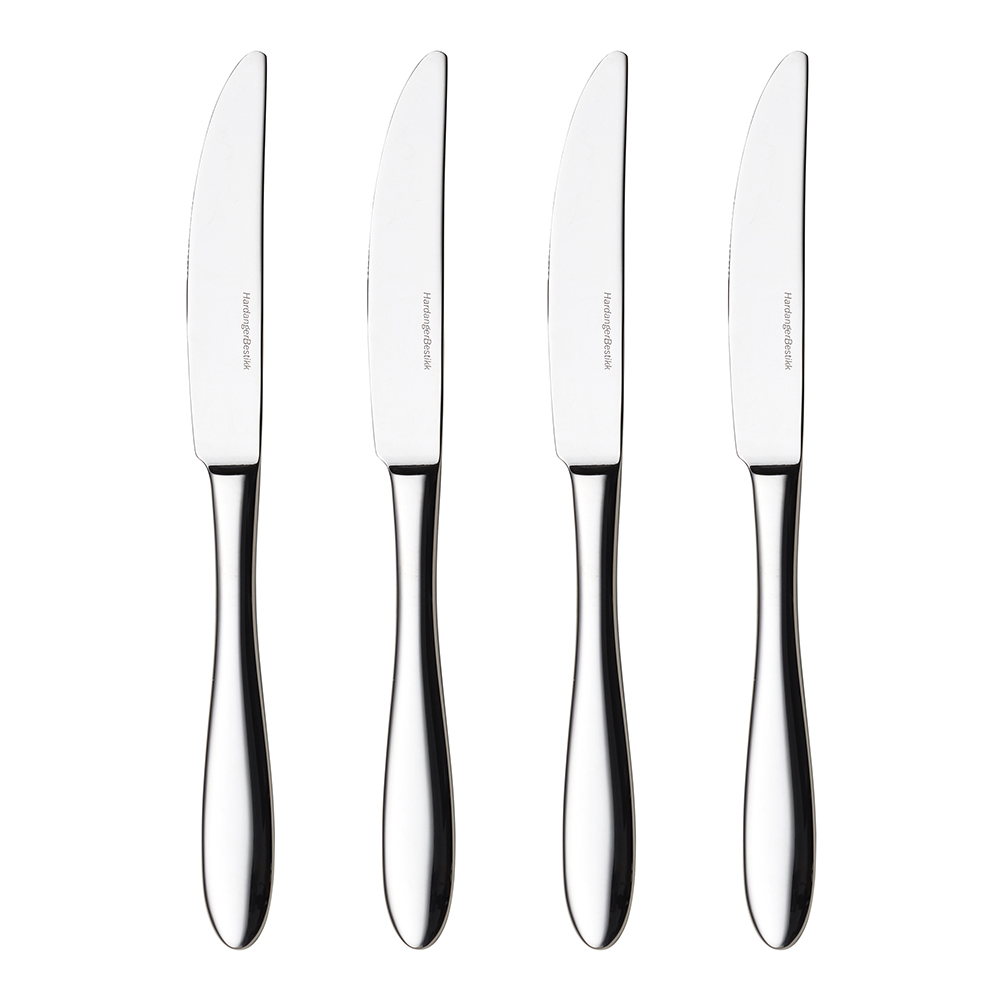 Läs mer om Hardanger Bestikk - Fjord Kniv 23 cm 4-pack