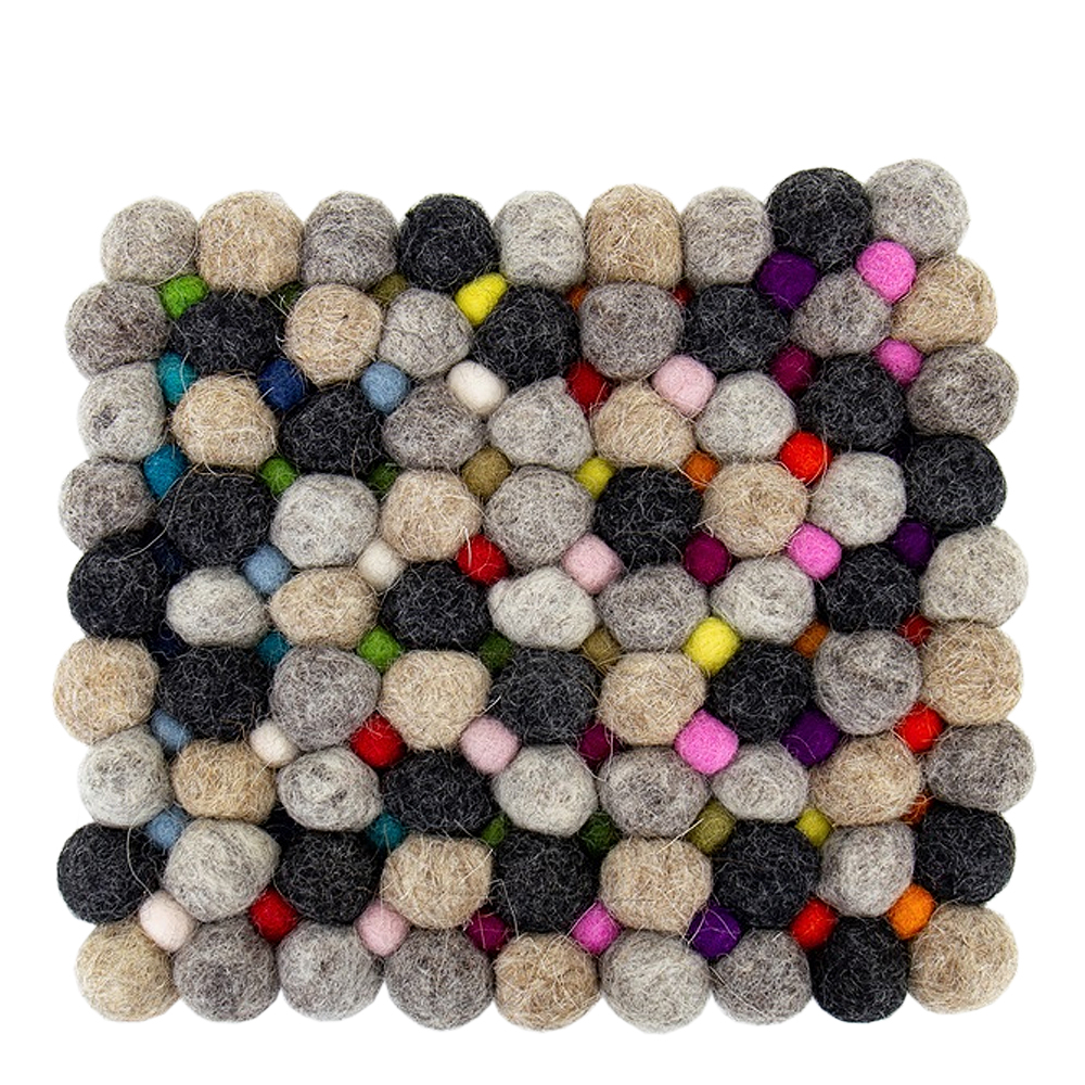 Afroart - Plop gryteunderlag ull 20 cm
