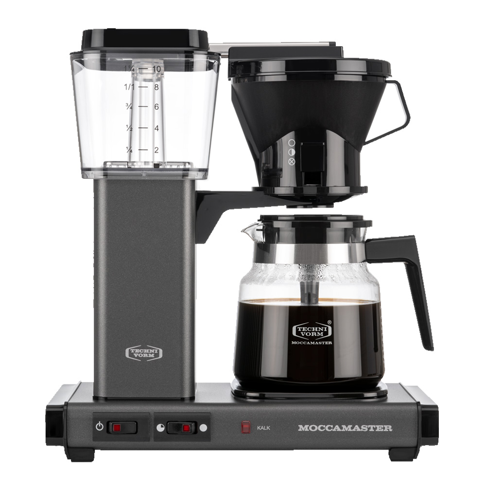Moccamaster - Moccamaster Manual Kahvinkeitin Stone Grey