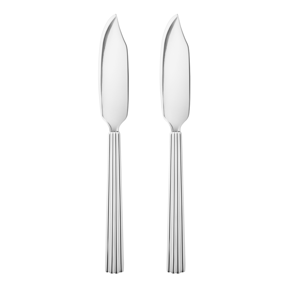 Läs mer om Georg Jensen - Bernadotte Fiskkniv 19,6 cm 2-pack