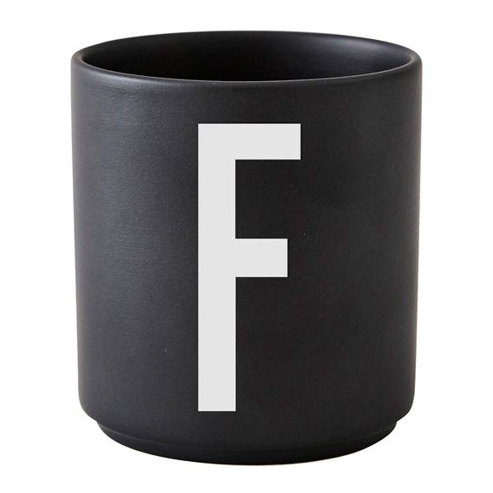 Design Letters – Mugg 25 cl F Svart