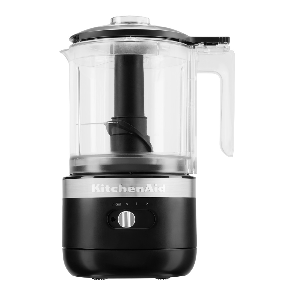 Läs mer om KitchenAid - KitchenAid Cordless Grönsakshackare Sladdlös Matt Svart