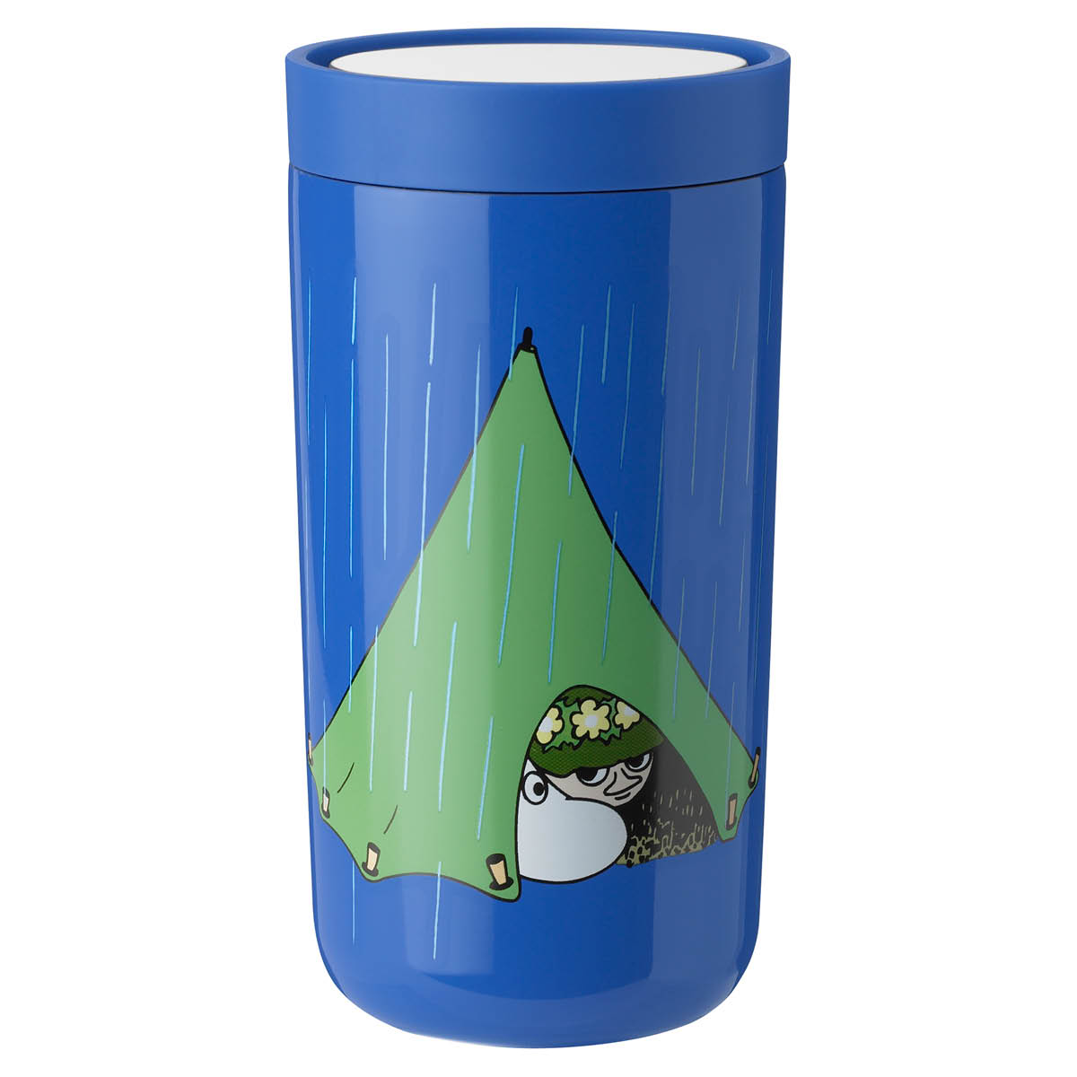 Läs mer om Stelton - Mumin To Go Click Termosmugg 0.2 L Moomin camping