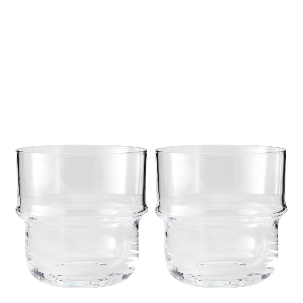 Läs mer om Design House Stockholm - Unda Glas 2-pack Klar