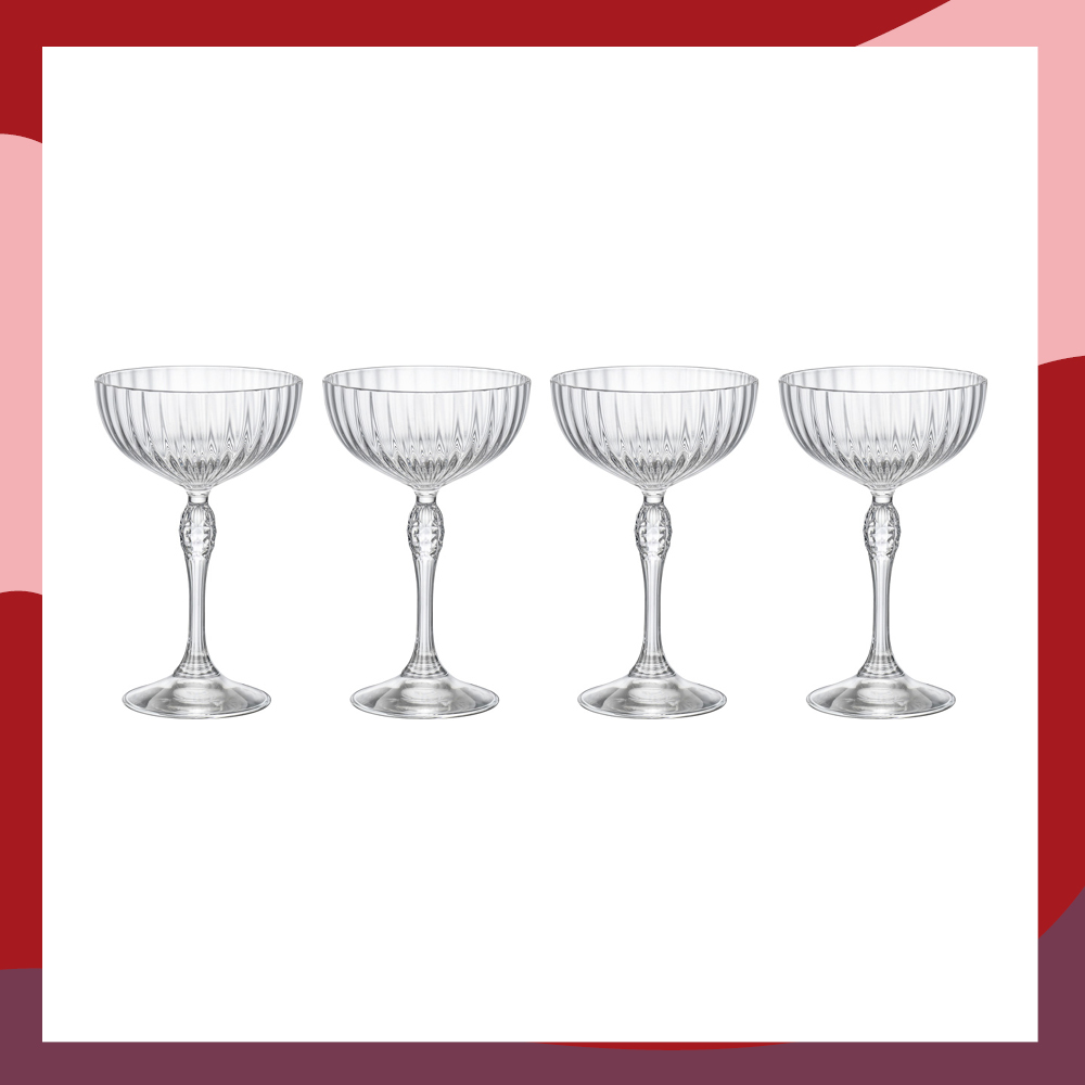 Läs mer om Modern House - America Cocktailglas 22 cl 4-pack Klar