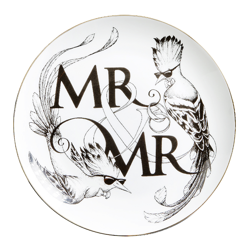 Perfect Plate Mr & Mr Lautanen 21 cm