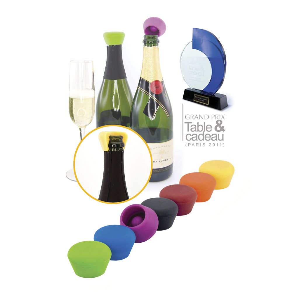 Pulltex - Champagne Stoppers SilIkon 2-pack