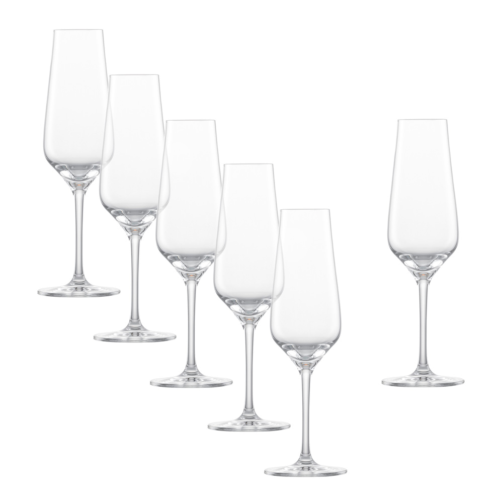 Läs mer om Zwiesel - Fine Champagneglas 23,5 cl 6-pack Klar
