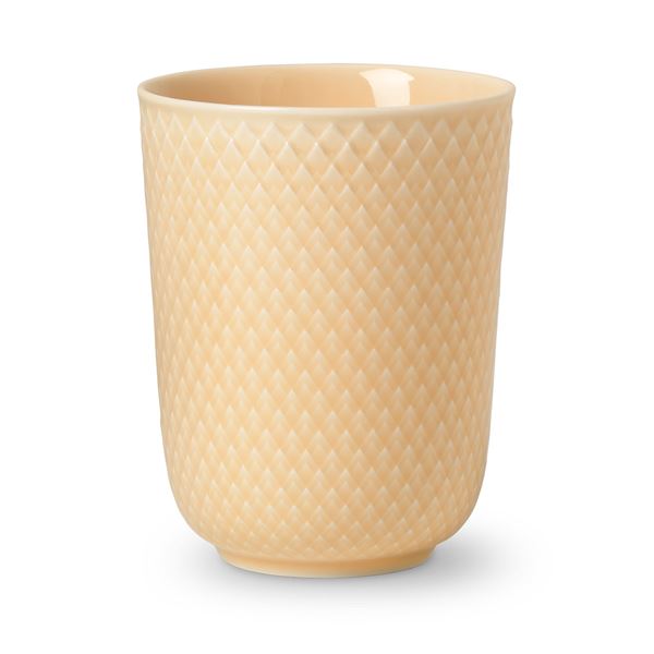 Lyngby Porcelain – Rhombe Color Mugg 33 cl Sand