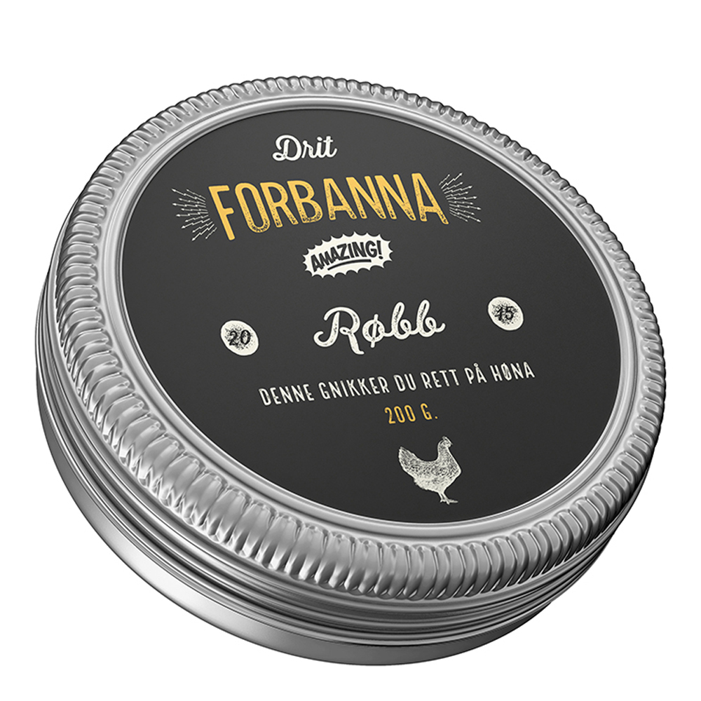 Drit Forbanna – Drit Forbanna Rub Kyckling 200 g