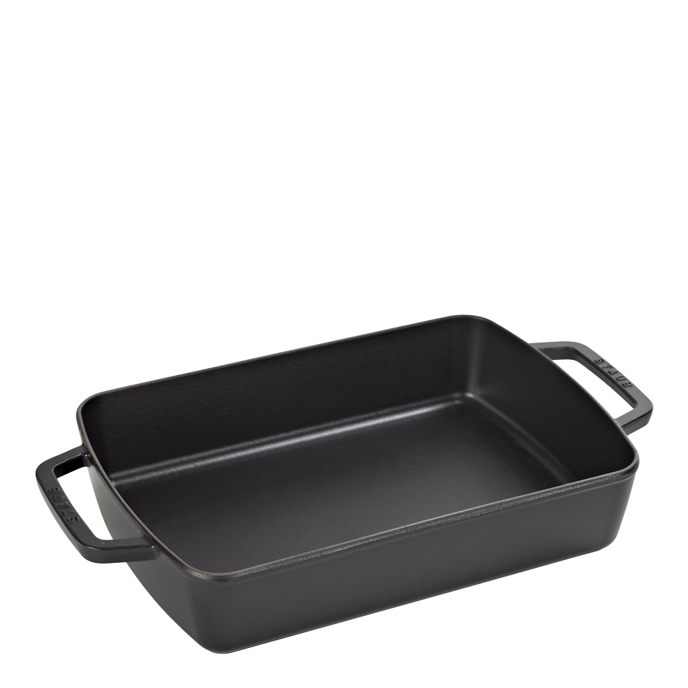 Staub - Form 30x20 cm 3,15 L Svart