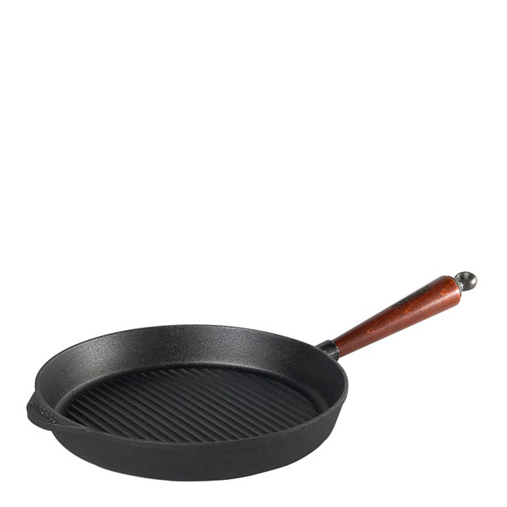 Läs mer om Skeppshult - Traditional Grillpanna med trähandtag 28 cm