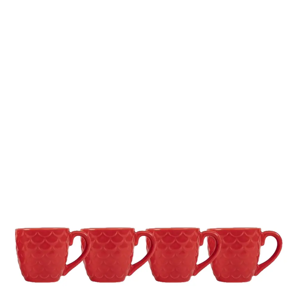 Gløggkopp 4-pk Rød