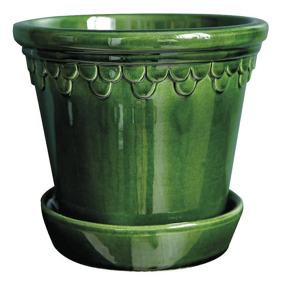 Bergs Potter – Bergs Potter Köpenhamn Kruka 25 cm Grön emerald