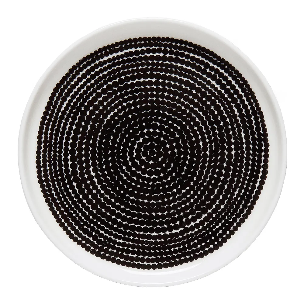Räsymatto Lautanen 13,5 cm  Musta 