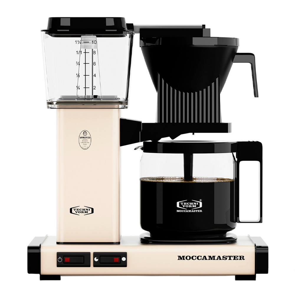 Moccamaster - Moccamaster Automatisk Kaffebryggare Light Ivory