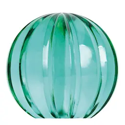 & klevering Sphere Brevpresse Glass 9 cm Aqua 