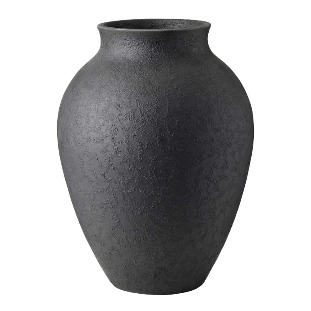 Läs mer om Knabstrup Keramik - Knabstrup Vas 27 cm Svart