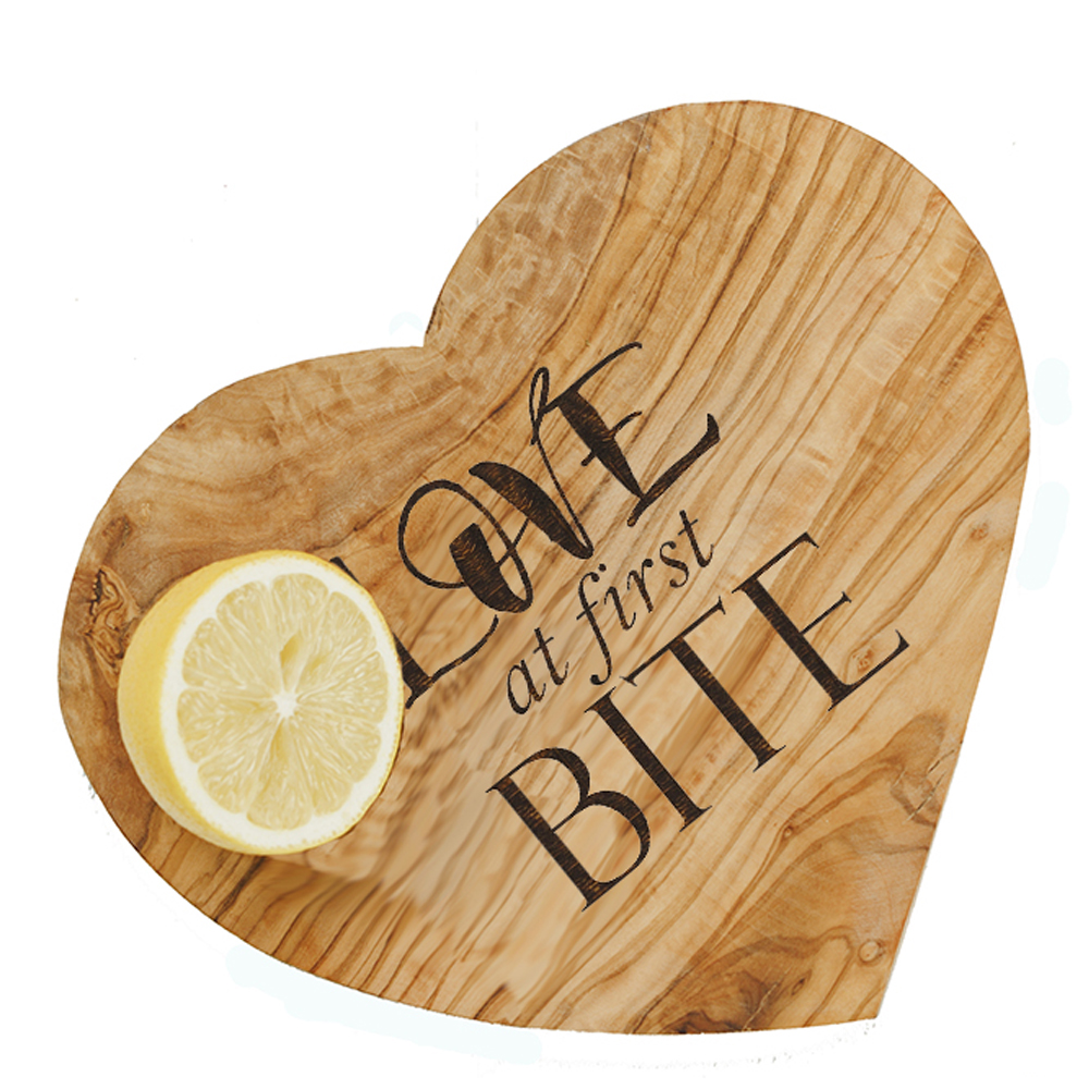 Naturally Med – Skärbräda Love at First Bite 21 cm