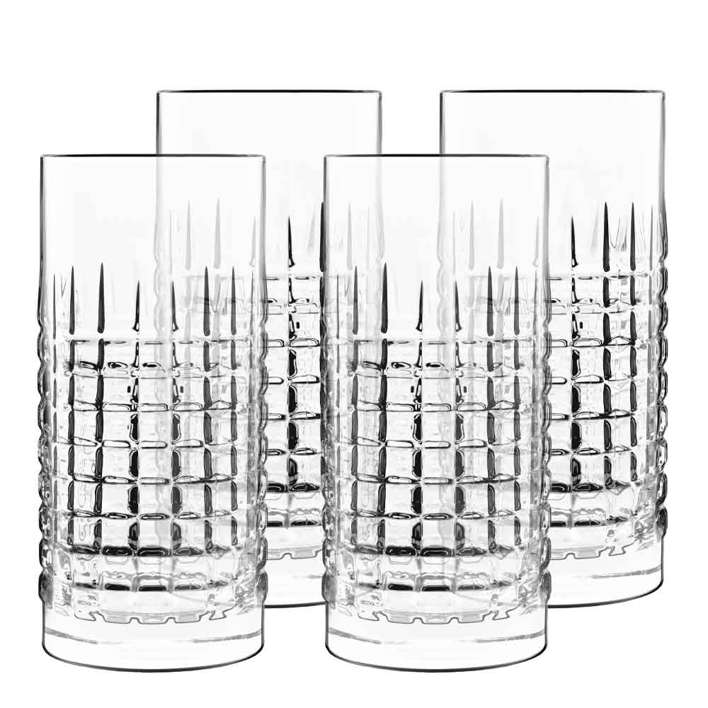 Luigi Bormioli – Mixology Longdrink/Ölglas Charme 48 cl 4-pack Klar