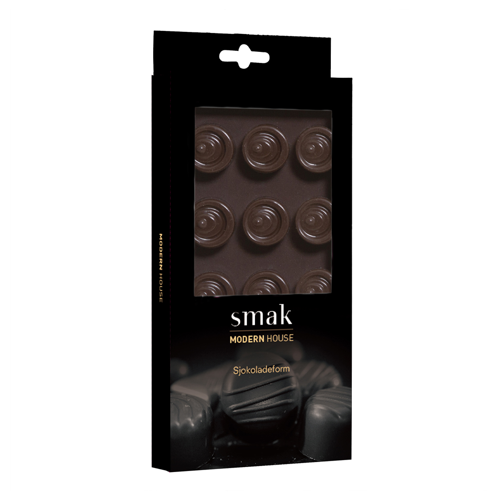 Modern House – Smak Chokladform 21×11 cm Brun