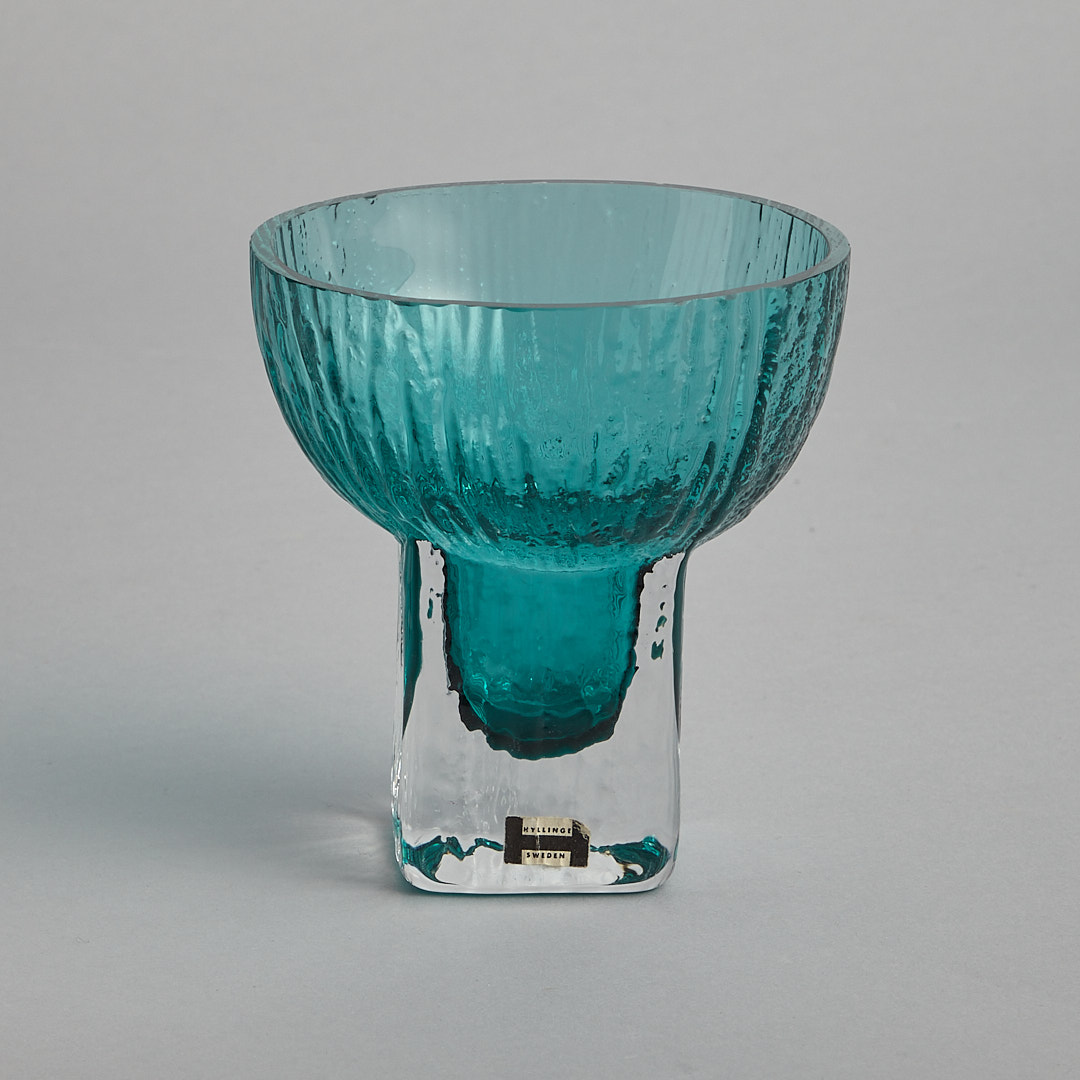 Läs mer om Vintage - Glasskål på Fot Hyllinge